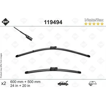 Stěrač SWF Original Visioflex Set 119494 600 + 500 mm