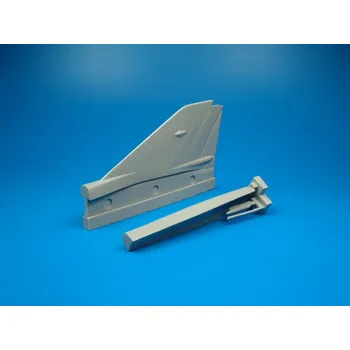Plastikový model Quickboost 1/48 MIG-21MF vertical tail area