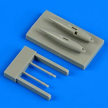 Plastikový model Quickboost 1/72 Gloster Gladiator gun pods