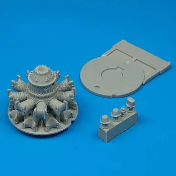 Plastikový model Quickboost 1/48 F4U-7 Corsair engine
