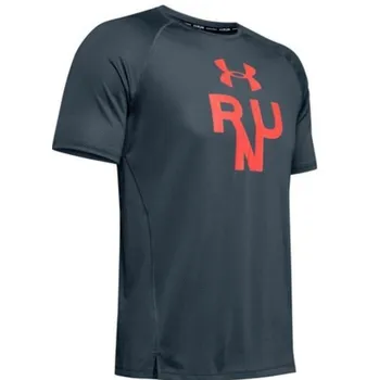 Pánské tričko Under Armour Qualifier Glare Shortsleeve šedé
