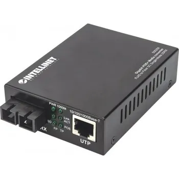 Switch Intellinet Gigabit PoE Media Converter 1000Bas (508209)