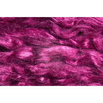 Příze Hedvábí Tussah - purpurové hedvábí: 10 g