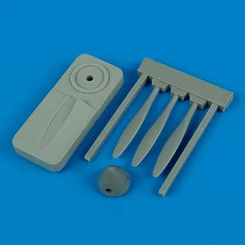Plastikový model Quickboost 1/72 Hawker Hurricane De Havilland propeller w/tool