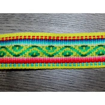 Opasek Pásek/lem (žlutý, 1 m)