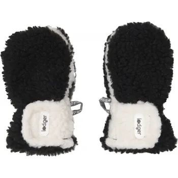Rukavice Lodger Mittens Teddy Black
