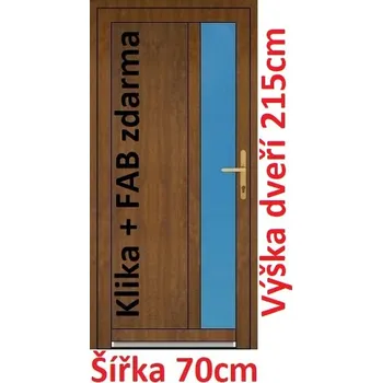 Vchodové dveře Vchodové plastové dveře Soft Rory 70x215 cm - Akce!