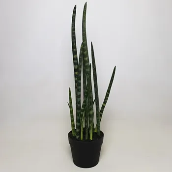 umělá květina Umělý Baton zelený 67cm - Do interiéru