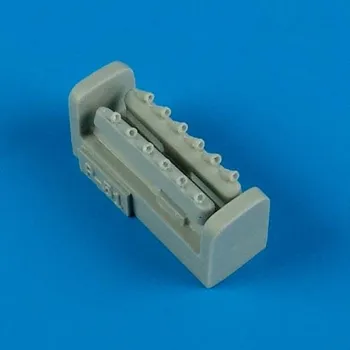 Plastikový model Quickboost 1/72 P-51D Mustang exhaust