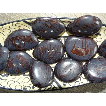 Knoflík Knoflík placka (šedý)