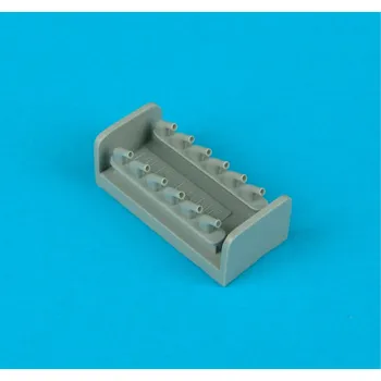 Plastikový model Quickboost 1/48 P-51D Mustang exhaust - type B