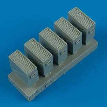 Plastikový model Quickboost 1/48 AC-47 Vietnam Gunship ammunition boxes