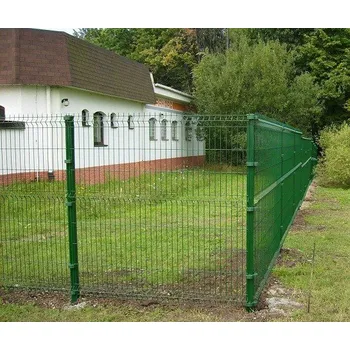 Plot Plotový sloupek 60x60mm pro panel 2D a 3D,zelený, bez děr Výška sloupku: 150cm