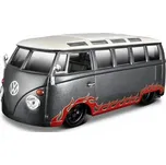 Maisto Volkswagen Van Samba Šedý 1:24