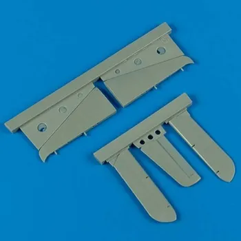 Plastikový model Quickboost 1/72 F6F Hellcat separated tail planes