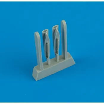 Plastikový model Quickboost 1/72 F-8 Crusader air scoops