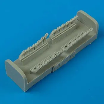 Plastikový model Quickboost 1/72 Bf 110C/D exhaust
