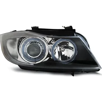 Přední světlomet Přední světla angel eyes BMW E90 černá