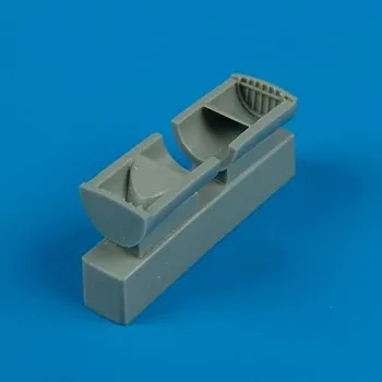 Plastikový model Quickboost 1/48 P-47 Thunderbolt oil cooler exhaust