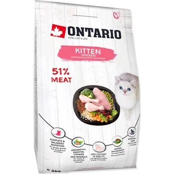 Krmivo pro kočku Ontario Kitten Chicken 2 kg