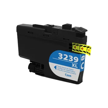 Brother LC-3239XL azurová (cyan) kompatibilní cartridge