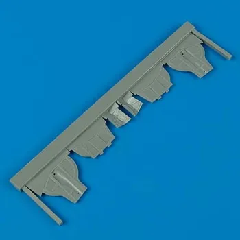 Plastikový model Quickboost 1/48 MiG-3 undercarriage covers