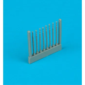 Plastikový model Quickboost 1/48 Lancaster gun barrels round perforated