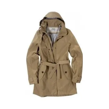 Dámská casual bunda Didriksons Rut W béžová 500400-029 38; Hnědá bunda + DÁREK DLE VÝBĚRU!