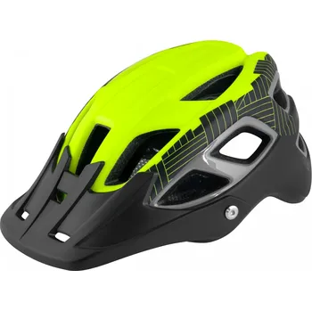Cyklistická přilba Force Aves MTB fluo/černá matná