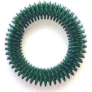 Masážní míček SU JOK masážní akupresurní náramek zelená 5 barev