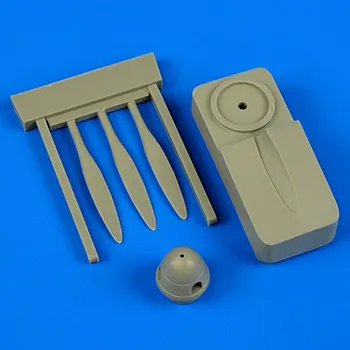 Plastikový model Quickboost 1/72 Arado Ar 196 propeller w/tool