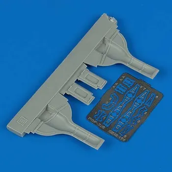 Plastikový model Quickboost 1/48 F6F-3 Hellcat undercarriage covers