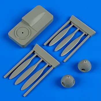 Plastikový model Quickboost 1/72 Junkers Ju 88A propeller w/tool