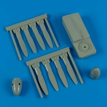 Plastikový model Quickboost 1/48 P-61A/B Black Widow propellers w/tool