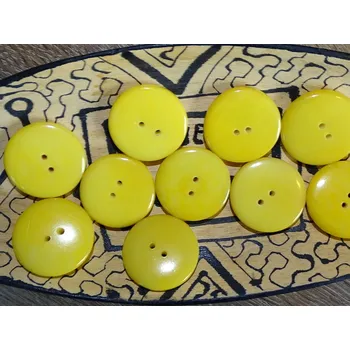 Knoflík Knoflík klasik (žlutý)