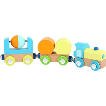 Vláček a vláčkodráha Small foot by Legler Small Foot Dřevěný vláček Junior