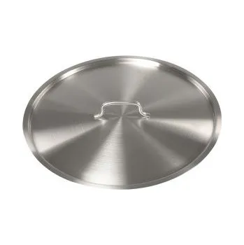 Poklice Poklice nerez 40 cm plochá mat OZTI