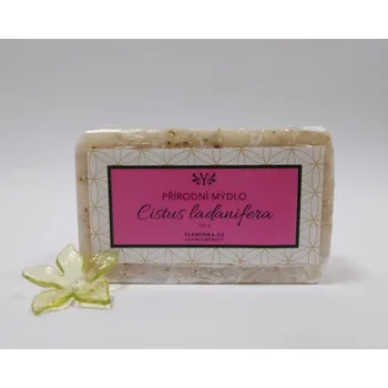 Čistící mýdlo Yasminka Cistus ladanifera přírodní mýdlo, 100g