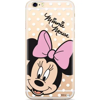 Pouzdro na mobilní telefon Disney Minnie 008 Back Cover pro Apple iPhone XR transparentní