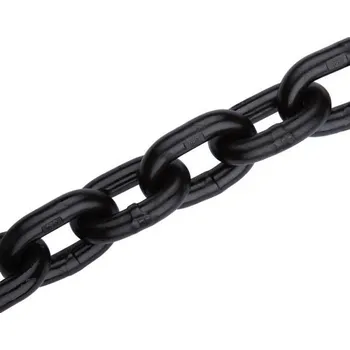 Řetěz na kolo Lesnický řetěz - O profil G8 černý Rozměr řetězu: 7 x 21 mm, Provedení řetězu: Barvený