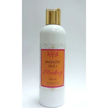 Pleťový olej Yasminka Medový masážní a tělový olej, 250ml