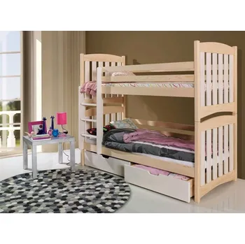 Dětská postel Nábytek PEGAS s.r.o. Dětská patrová postel z masivu SERAFIN