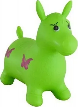 Hopsadlo Teddies Hopsadlo kůň gumový zelený