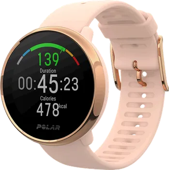 Polar Ignite růžový/zlatý S Sporttester Polar Ignite růžový/zlatý S