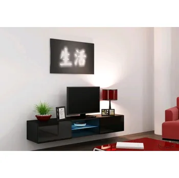 Televizní stolek Nábytek PEGAS s.r.o. TV komoda VIGO CLASS - černá