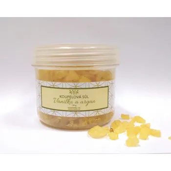 Koupelová sůl Yasminka Koupelová sůl vanilka s arganem, 1kg