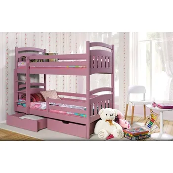 Dětská postel Nábytek PEGAS s.r.o. Dětská patrová postel z masivu JAKUB II