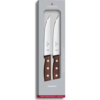 Sada steakových nožů Victorinox 14 cm, 2 ks - dřevo