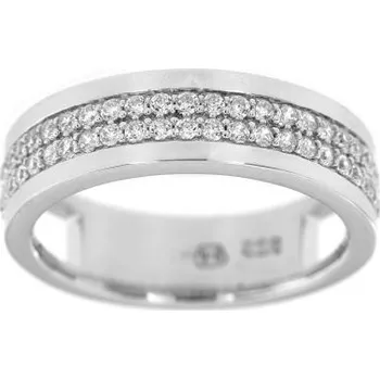 Prsten Zlatnictví U Kostela Stříbrný prsten kroužek s kamínky 5746 54 1811-17866679