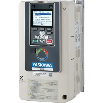 Měnič napětí YASKAWA GA700, měnič frekvence 0.75kW, GA70C4004BBA, IP20, napájení 3 fáze (*postupně nahrazuje typ AC4A0004FAA)